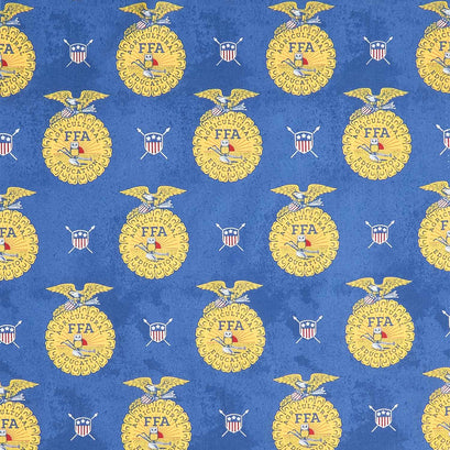 FFA Forever Blue - FFA Emblems Blue Yardage