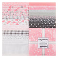 Cozy Cotton Flannels - Pink Petals Colorstory Ten Squares