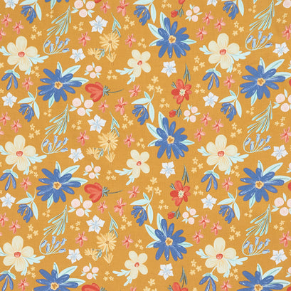 Farmhouse Summer - Main Gold Yardage