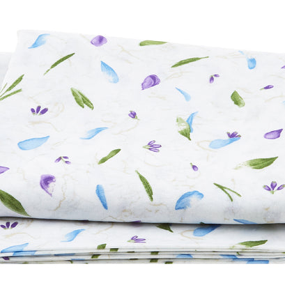 Natural Textures - Blue Petals 2 Yard Cut