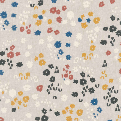 Riverbend - Flowers Flax Yardage