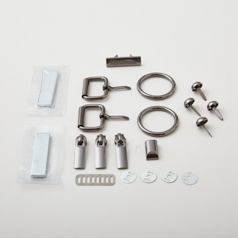 Misty Backpack Shoulder Bag Hardware Kit - Gunmetal Primary Image