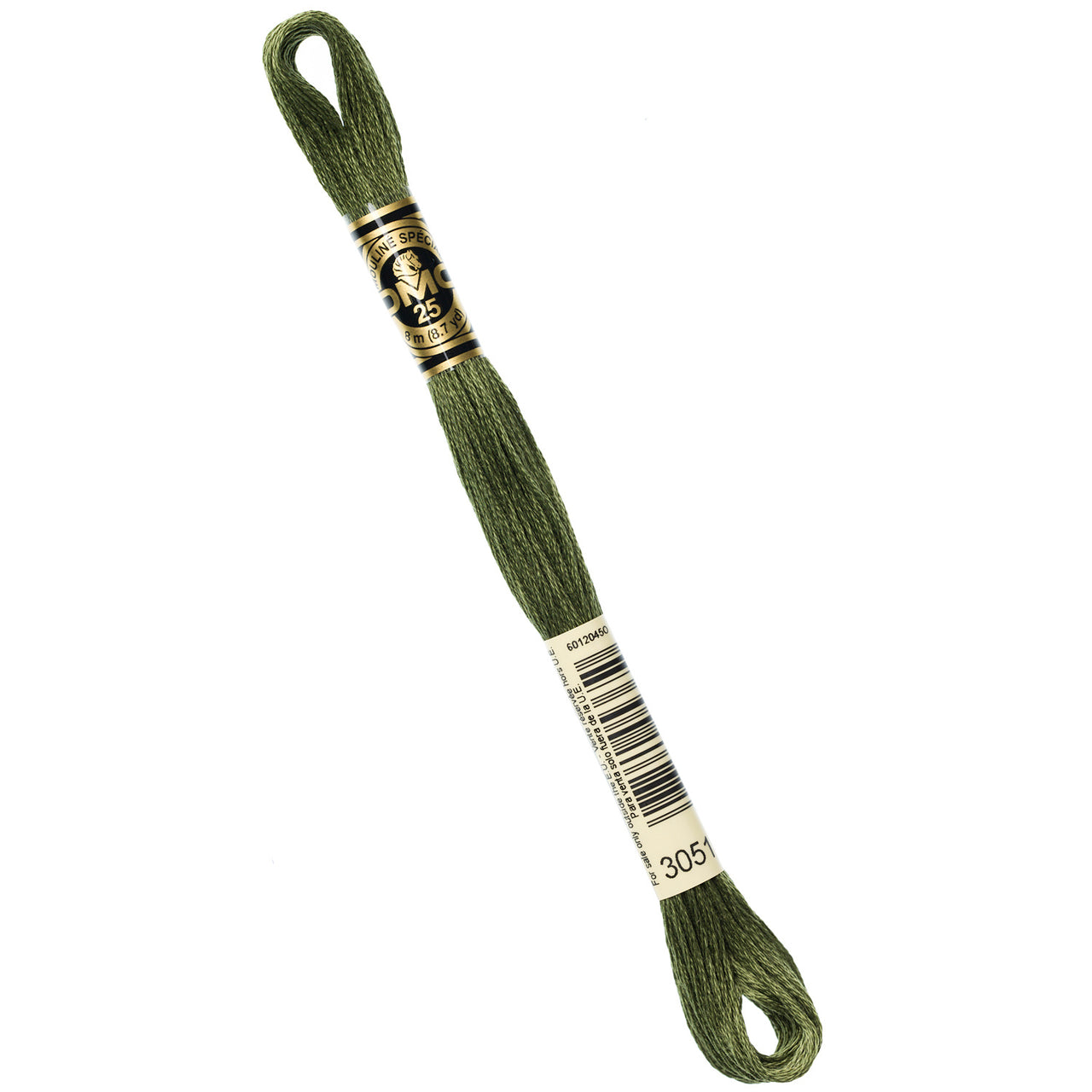 DMC Embroidery Floss - 3051 Dark Green Gray Primary Image