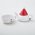 Hand-Painted Stoneware Gnome Tea-for-One Set