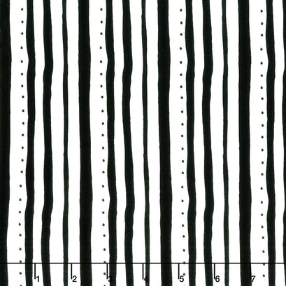 First Look - Stripe Black Yardage