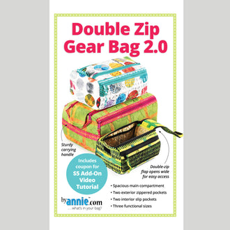 Double Zip Gear Bag 2.0 Pattern