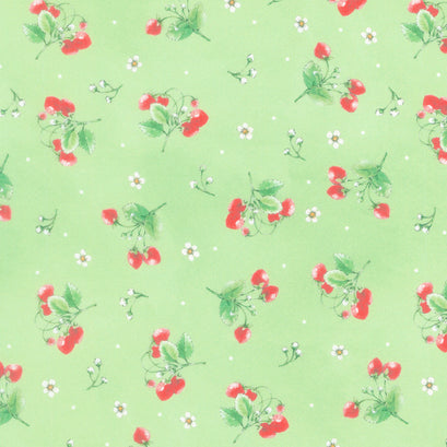 Strawberry Season - Strawberries Sweet Pea Yardage