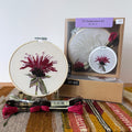 Bee Balm Bloom Embroidery Kit