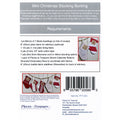 Mini Christmas Stocking Bunting Pattern Alternative View #1