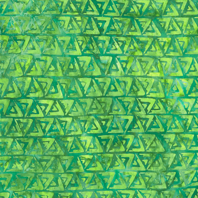 Artisan Batiks - Velocity Boomerange Green Yardage Primary Image
