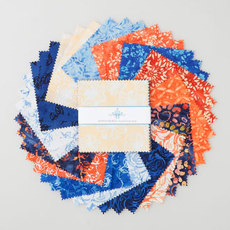 Dutchy Blues Batiks Charm Pack