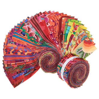 Kaffe Collective August 2022 Warm Colorway 2 1/2" Strips
