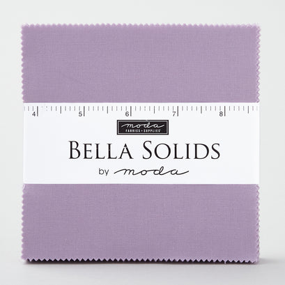 Bella Solids Lilac Charm Pack