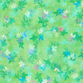 Wild Vista - Leaves Moss Yardage Primary Image