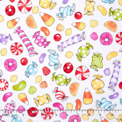 Sweetie - Bright Bites White Yardage