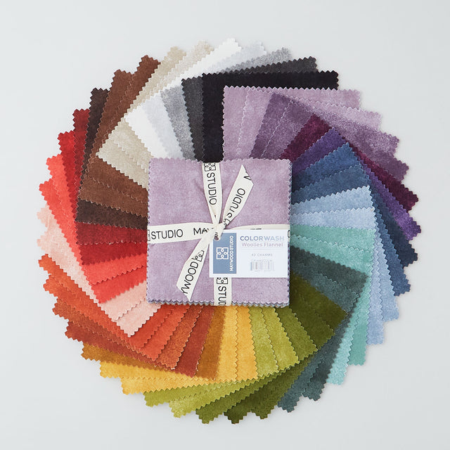 Woolies Flannel - Colorwash Charm Pack Primary Image