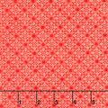 Imperial Collection - Honoka Teal Colorstory Quatrefoil Cherry Metallic Yardage Primary Image