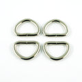 Emmaline 1/2" D-Rings - Set of Four Nickel Primary Image