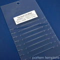 The Road Trip Wallet Template F for Card Slots Alternative View #2