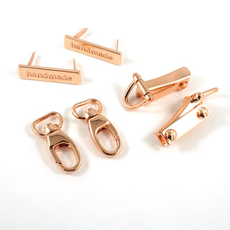 The Flora Wristlet Bag Hardware Kit - Copper