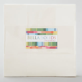 Bella Solids Ivory Layer Cake