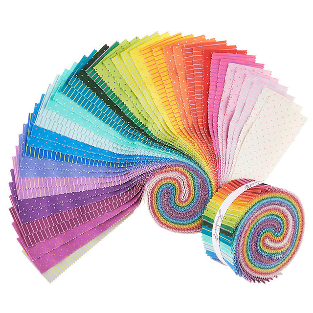 True Colors - Tula Pink 2 1/2" Strips Primary Image