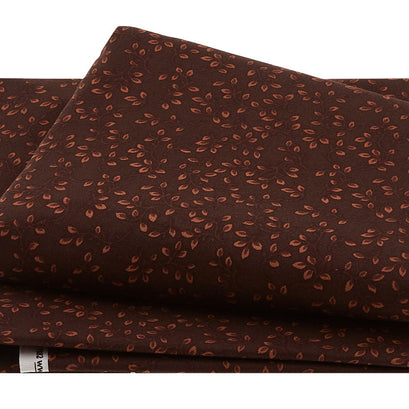 Folio - Viney Leaves Brown 108" Wide 3 Yard Cut