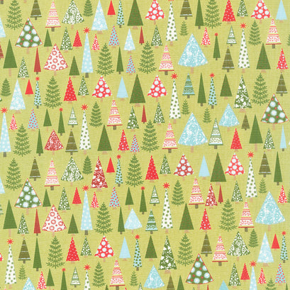 Peppermint Bark - Forest Fig Yardage
