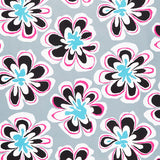 Kaffe Fassett Collective - February 2023 - Funky Floral Grey Yardage Primary Image