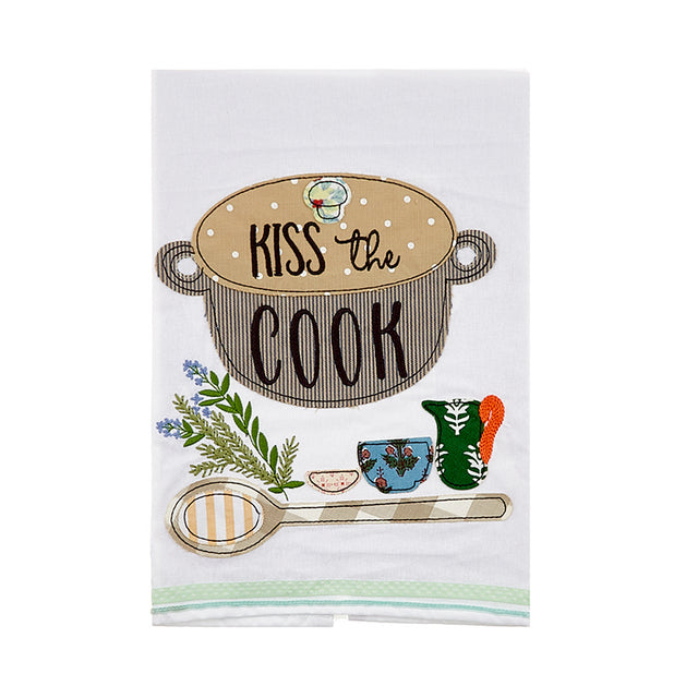 Kiss The Cook Tea Towel Primary Image