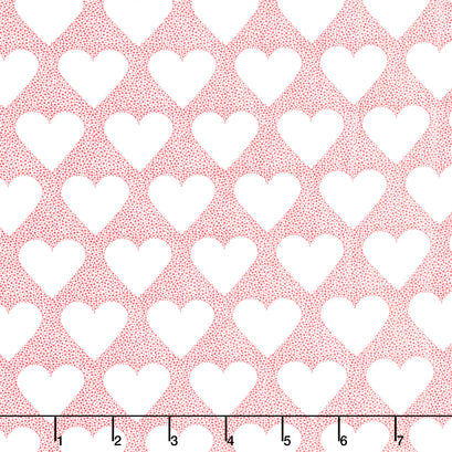 XOXO - I Heart You Lipstick Lace Yardage