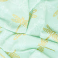 Aurelia - Dragonflies Mint Yardage Alternative View #1