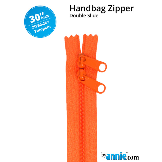 ByAnnie 30" Double Slide Zipper - Pumpkin Primary Image