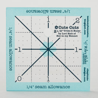 Lori Holt Cute Cuts™ Trim-It™ Ruler - 2 1/2" x 2 1/2"