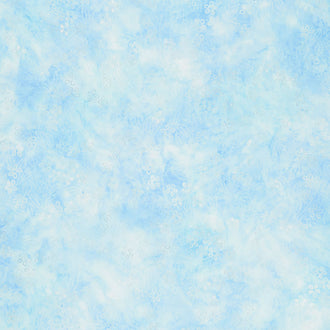 Artisan Batiks - Pastel Petals Petals Sky Yardage