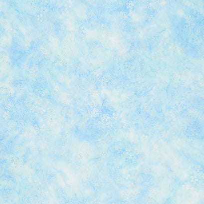 Artisan Batiks - Pastel Petals Petals Sky Yardage