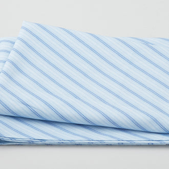 Bluebird - Bluebird Stripes Blue 2 Yard Cut