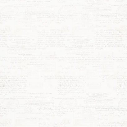 Timeless Prints - Paperie Stamped from Paperie Off-White Yardage