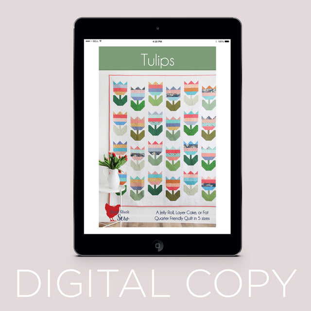 Digital Download - Tulips Quilt Pattern Primary Image
