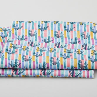 Madagascar Adventure - Painted Bamboo Multi 2 Yard Cut