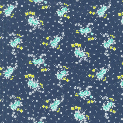 Feedsacks: Good Works - Festoon Bluebird Yardage