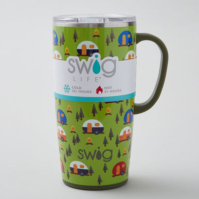 Happy Camper Travel Mug - 22 oz