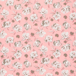 All Is Well - Bed of Roses Mauve Yardage Primary Image