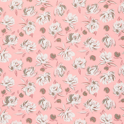 All is Well - Bed of Roses Mauve Yardage