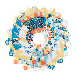 Missouri Star Iron-on Fabric - Quilt Town Patchwork Quilt Blocks Primary Image