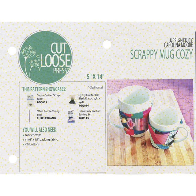 Scrappy Mug Cozy Pattern Primary Image