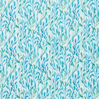 Turtle Bay - Kelp Cream Multi Digitally Printed Yardage