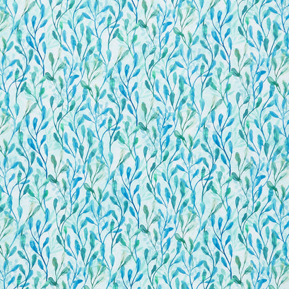Turtle Bay - Kelp Cream Multi Digitally Printed Yardage