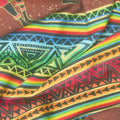 African Sunset - African 11" Stripes Sunset Multi Yardage Alternative View #1