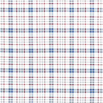American Beauty - Plaid Navy Yardage